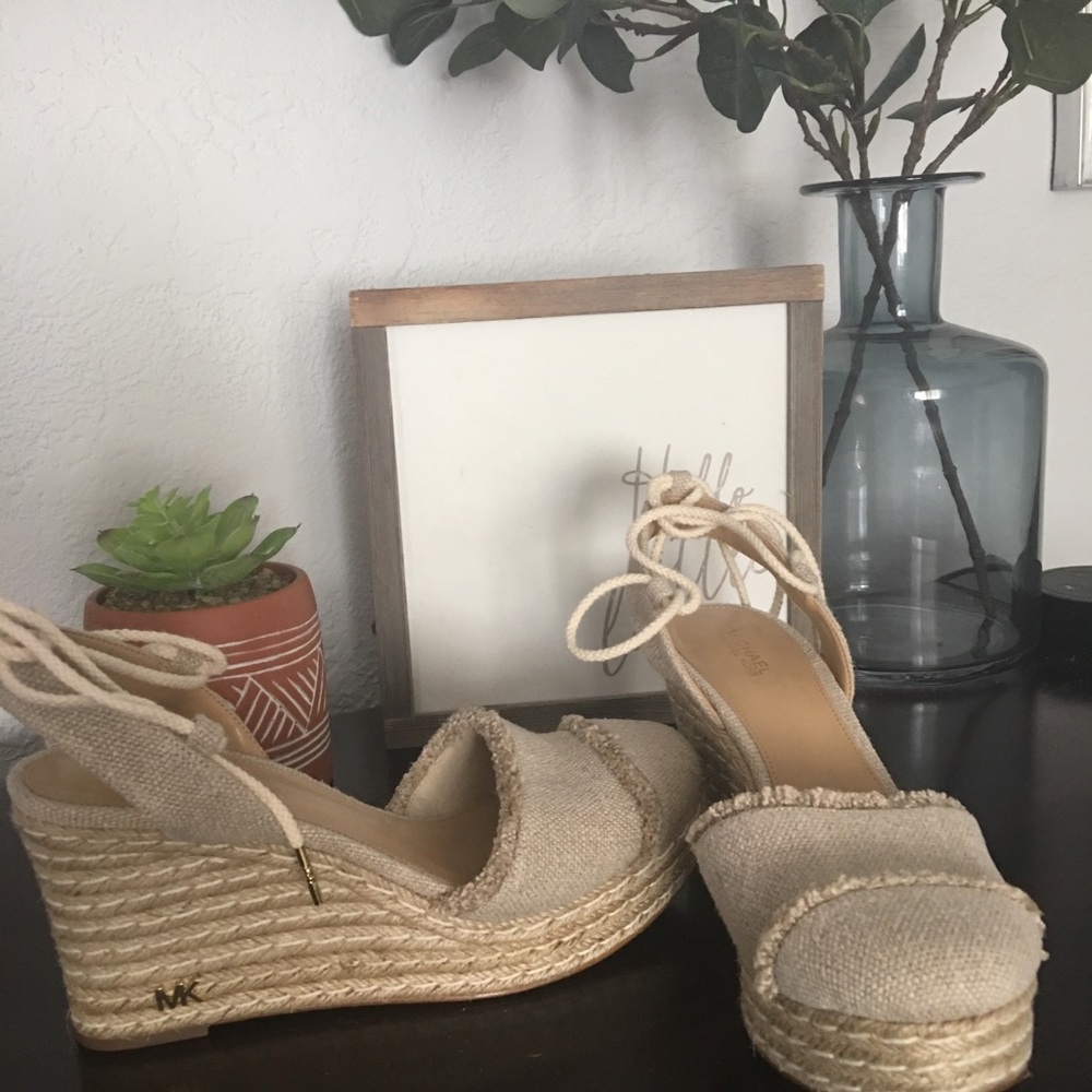 Michaels Kors Wedges- Never Worn
